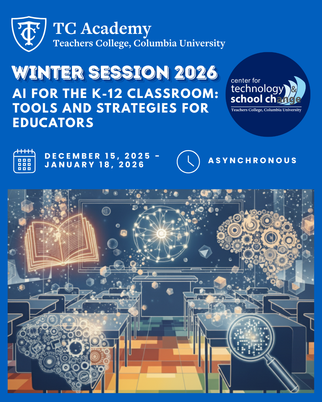 Flyer for CTSC's Winter Session 2026 Course